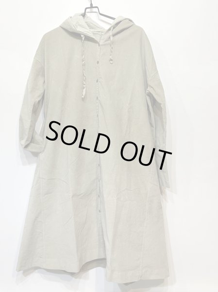 画像8: 31_171 VELVET HOODED DRESS -BEIGE- (L  /M~Lサイズのみ) (8)