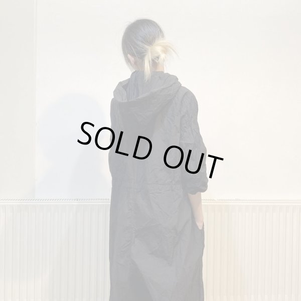 画像1: 6096 HOODED JUMPSUIT TC / BLACK (Sサイズのみ) (1)
