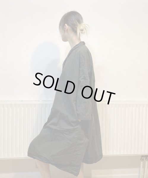 画像3: 31_180 TAILORED COLLAR DRESS CC / CHARCOAL (Lサイズのみ) (3)