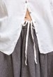 画像2: ALBUM #32_24 PLEATED SKIRT PIED-DE-POULE - COFFEE - / LIMITED (2)