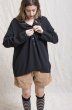 画像1: ALBUM 12_66 COLLAR SHIRT - BLACK - (1)