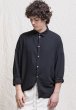 画像2: ALBUM U1257 UNISEX COLLARSHIRT - BLACK - (2)