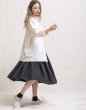 画像2: ALBUM #32_25 PLEATED SKIRT - SLATE - / LIMITED (2)