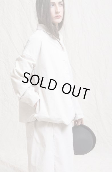 画像4: ALBUM 4264 VELVET LOOSE BLAZER - OFF WHITE - (4)