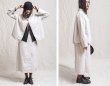 画像5: ALBUM 4264 VELVET LOOSE BLAZER - OFF WHITE - (5)