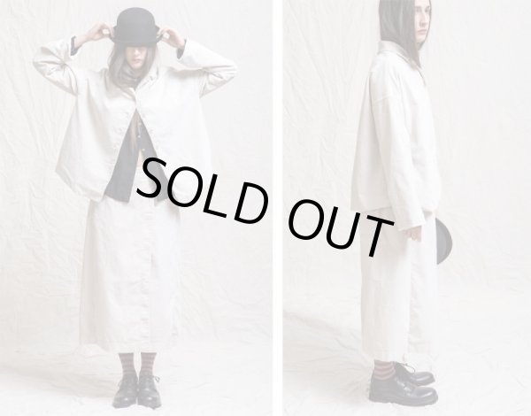 画像5: ALBUM 4264 VELVET LOOSE BLAZER - OFF WHITE - (5)