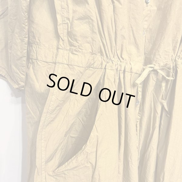 画像7: 60_04  OVERSIED COLLAR  JUMPSUIT ／YELLOW (Sサイズのみ） (7)