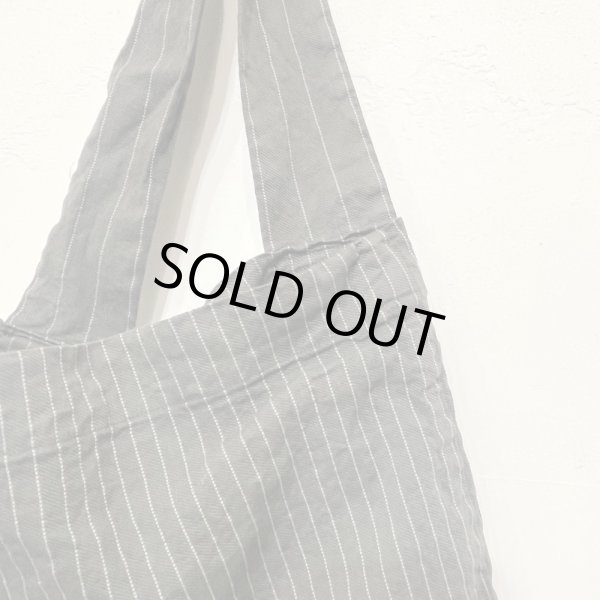 画像2: #9279  PINSTRIPED BAG ／ANTHRACITE (2)