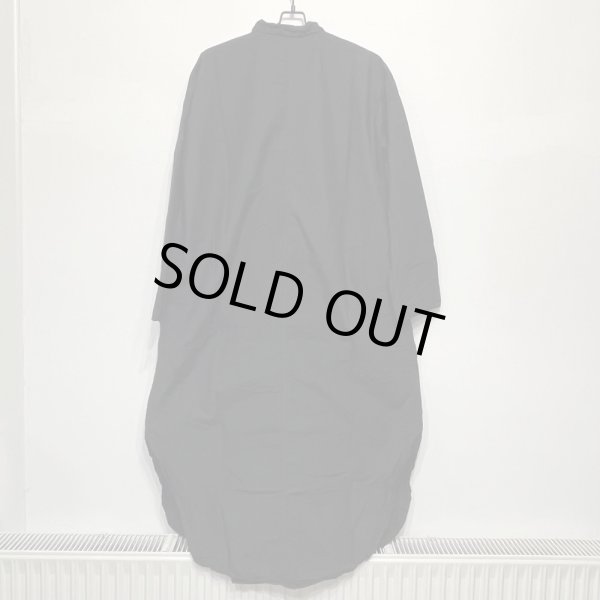 画像8: 31_206  LONG SHIRT DRESS ／BLACK (Lサイズのみ) (8)