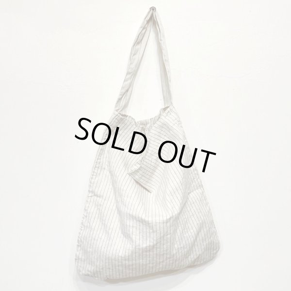 画像4: #9279  PINSTRIPED BAG ／NATURAL (4)