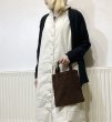 画像1: ALBUM 9272 VELVET TINY BAG - COFFEE - (1)