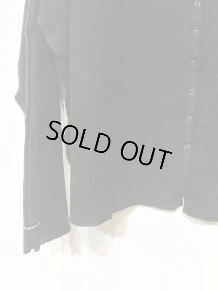 画像5: ALBUM 41_182 CARDIGAN - BLACK - (L /M~Lサイズのみ)   (5)