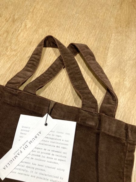 画像3: ALBUM 9272 VELVET TINY BAG - COFFEE - (3)