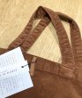 画像2: ALBUM 9272 VELVET TINY BAG - RUST - (2)