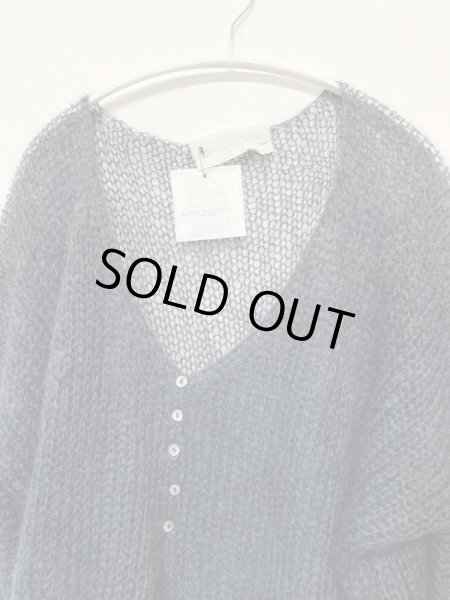 画像5: ALBUM #41_184 HK CARDIGAN PLUME - MIDNIGHT - / LIMITED (5)