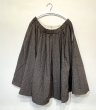 画像4: ALBUM #32_24 PLEATED SKIRT PIED-DE-POULE - COFFEE - / LIMITED (4)