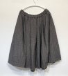 画像7: ALBUM #32_24 PLEATED SKIRT PIED-DE-POULE - COFFEE - / LIMITED (7)