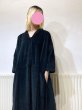 画像1: ALBUM 31_210 TAILORED COLLAR DRESS - BLACK - (1)