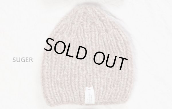 画像5: ALBUM #95_23 HK ECO RIBBED HAT - SUGAR - / LIMITED (5)