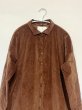 画像4: ALBUM 31_208 LONG SHIRT DRESS - RUST - (4)