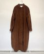 画像3: ALBUM 31_208 LONG SHIRT DRESS - RUST - (3)