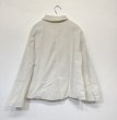 画像10: ALBUM 4264 VELVET LOOSE BLAZER - OFF WHITE - (10)