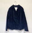 画像1: ALBUM 4264 VELVET LOOSE BLAZER - INK - (1)