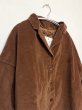 画像3: ALBUM 4264 VELVET LOOSE BLAZER - RUST - (3)