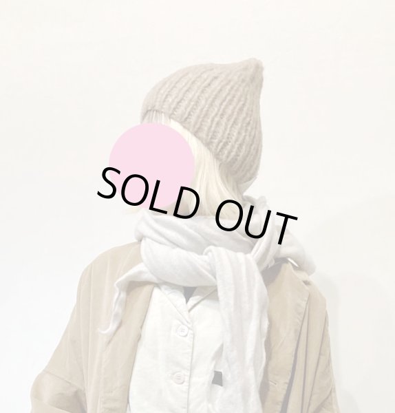 画像2: ALBUM #95_23 HK ECO RIBBED HAT - SUGAR - / LIMITED (2)