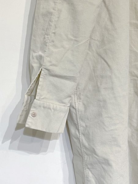画像9: ALBUM 31_208 LONG SHIRT DRESS - OFF WHITE - (9)