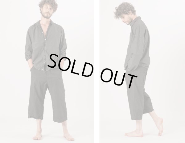 画像4: ALBUM 23_210 WIDE & SHORT TROUSERS -BROWN- (4)