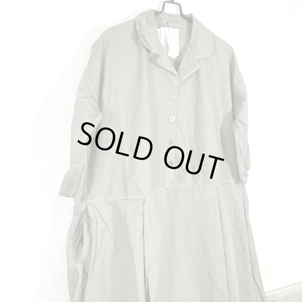 画像6: ALBUM 31_215 TAILORED COLLAR DRESS -STONE- (Sサイズのみ) (6)