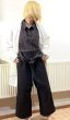 画像1: ALBUM 23_210 WIDE & SHORT TROUSERS -BROWN- (1)
