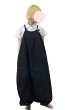 画像1: ALBUM 3023 SALOPETTE SKIRT -BLACK- (1)