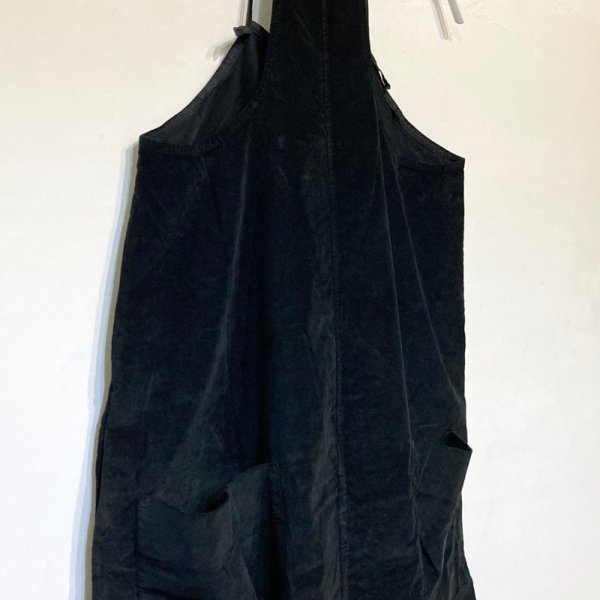 画像4: ALBUM 3028 SKIRT SALOPETTE / BLACK (Sサイズのみ) (4)