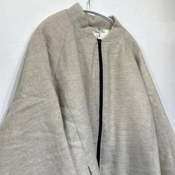 画像12: ALBUM LIMITED #4277 BOMBER JACKET / NATURAL (カシミア混・ライトダウン) (12)