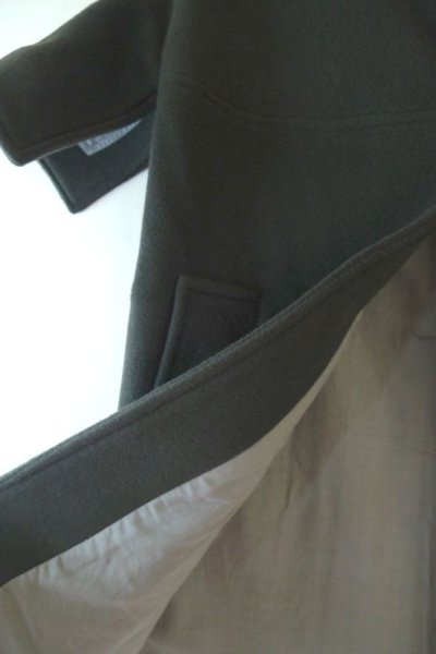 画像2: スタンドカラー・コート／GRAY(6,8A) (2)